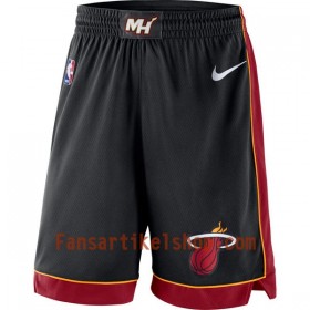 NBA Miami Heat Herren Shorts Schwarz Nike Swingman